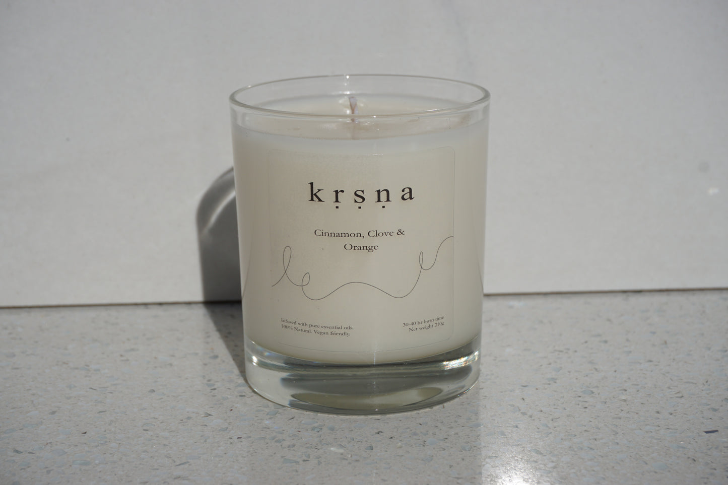 Cinnamon, Clove and Orange Essential Oil Candle