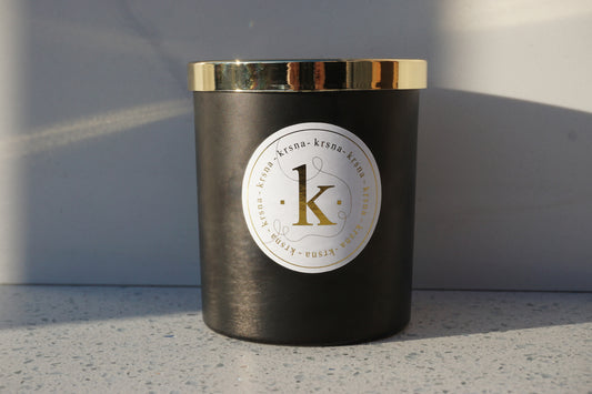 Honeysuckle & Sandalwood Fragrance Oil Candle- Soy/Coconut Wax Candle